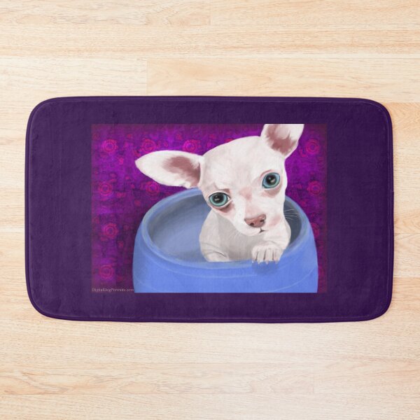 Item preview, Digitally Painted Chihuahua Puppy in a Jar designed and sold by ibadishi.