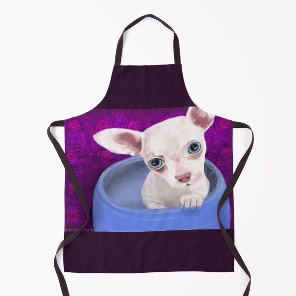 Artikelvorschau, Digital gemalter Chihuahua-Welpe in einem Glas entworfen und verkauft von ibadishi.