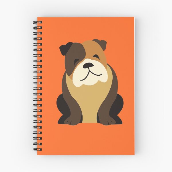 Item preview, Cute Brown, Tan, and Black Bulldog designed and sold by Enid Guinn.