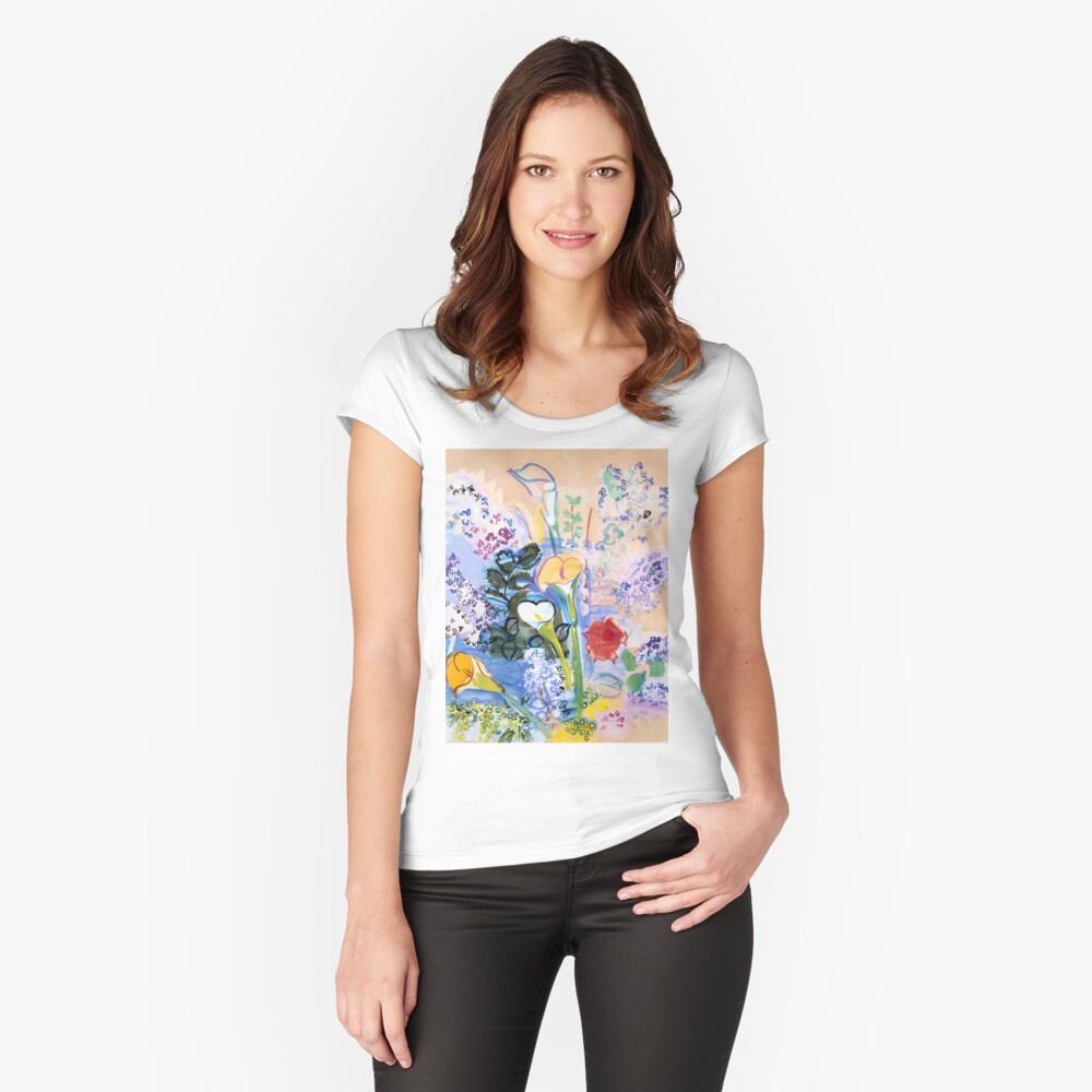 Item preview, Fitted Scoop T-Shirt designed and sold by fine-art-shop.