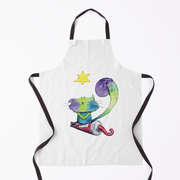 Item preview, Whimsical cat designed and sold by RAbeille.