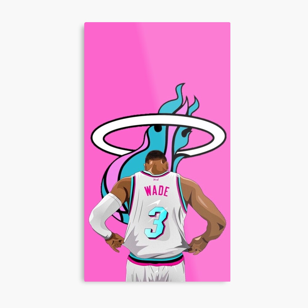 Miami vice Jersey Dwayne wade Youth small Small - Depop