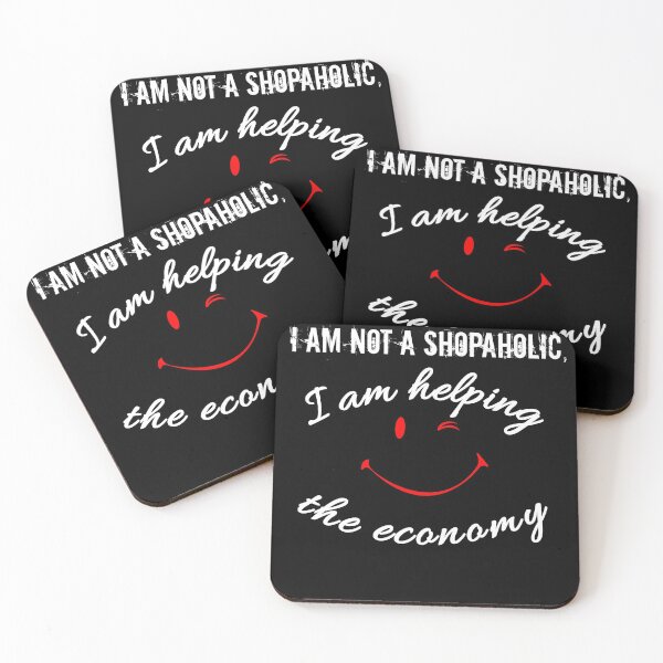 Item preview, I am not a shopaholic I am helping the economy designed and sold by SoukainaAl.
