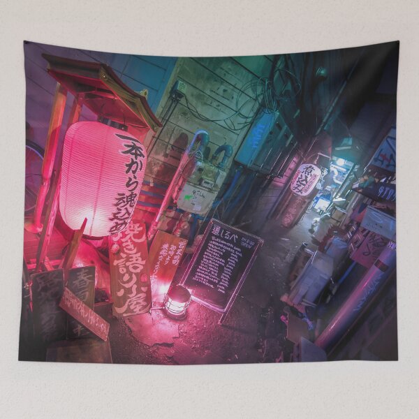 Item preview, Tokyo at night - Golden Gai designed and sold by TokyoLuv.