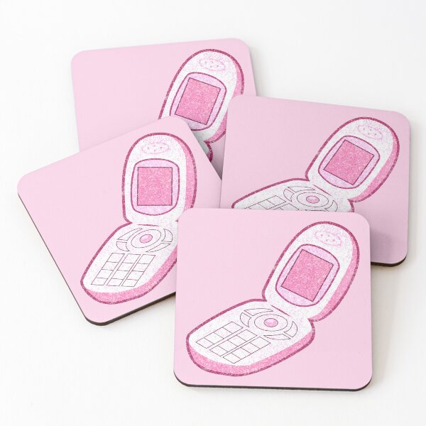 Item preview, Y2K Flip Phone Pink Sparkly designed and sold by Nabibibi.
