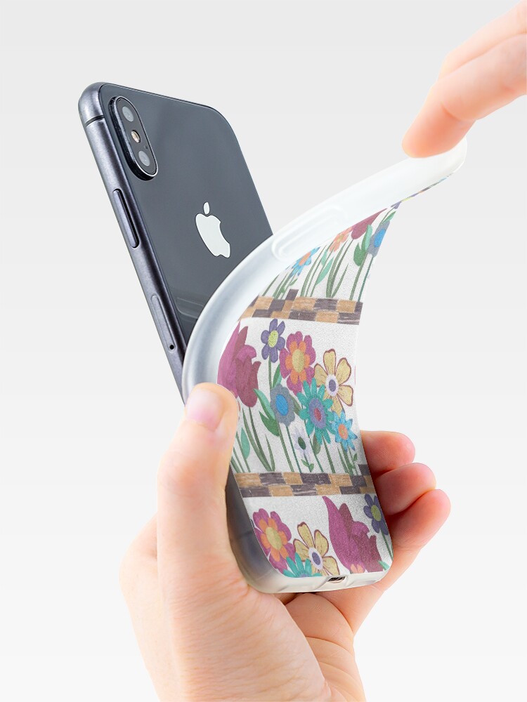 Alternate view of Floral Collage iPhone Case & Cover