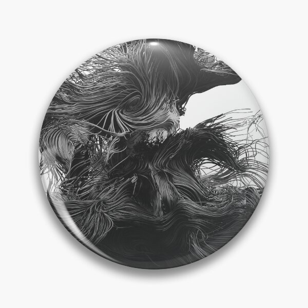Item preview, Chaotic Lines #11 Monochrome Abstract Art designed and sold by chaoticlines.