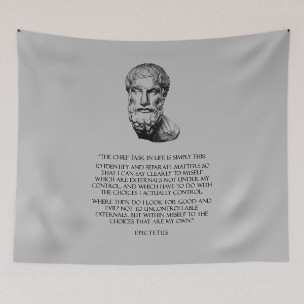 Item preview, Epictetus - Stoicism designed and sold by Shop-Kintsugi.