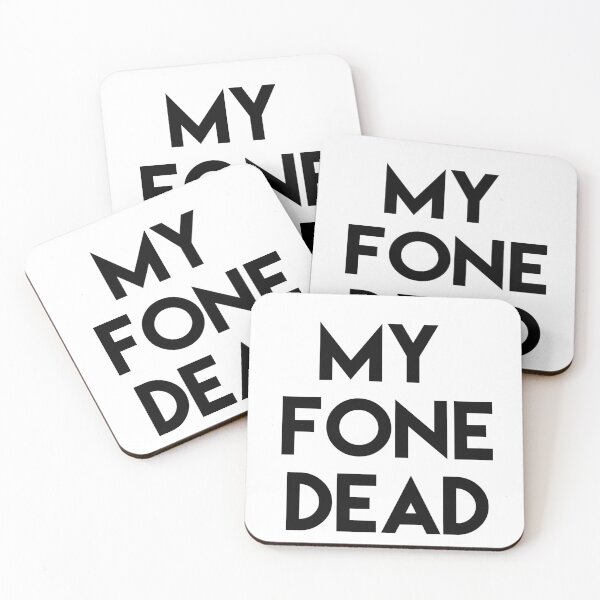 Item preview, My fone dead in black and white designed and sold by Moussa  Sussi.