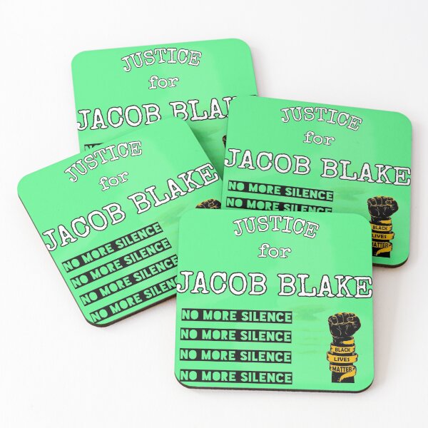 Item preview, Jacob blake blacklivesmatter no more silcene g designed and sold by WEShop23.