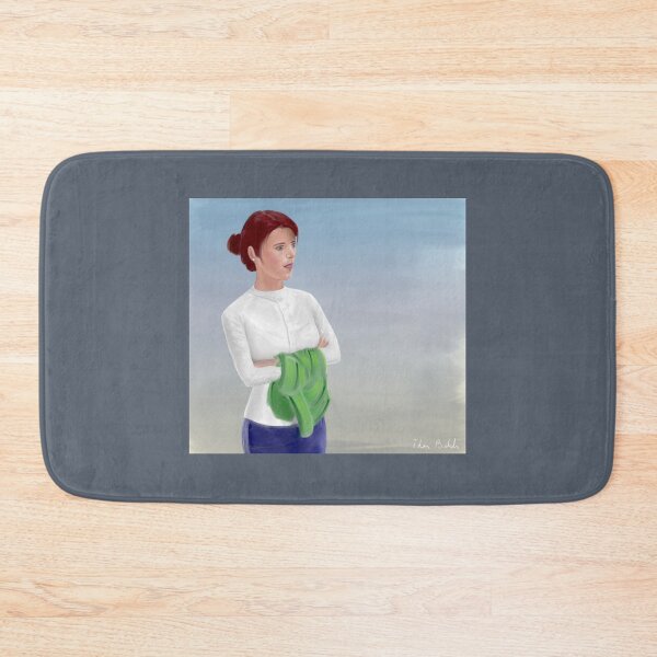 Item preview, Beautiful Woman Waiting, with Crossed Hands Looking to the Horizon  designed and sold by ibadishi.