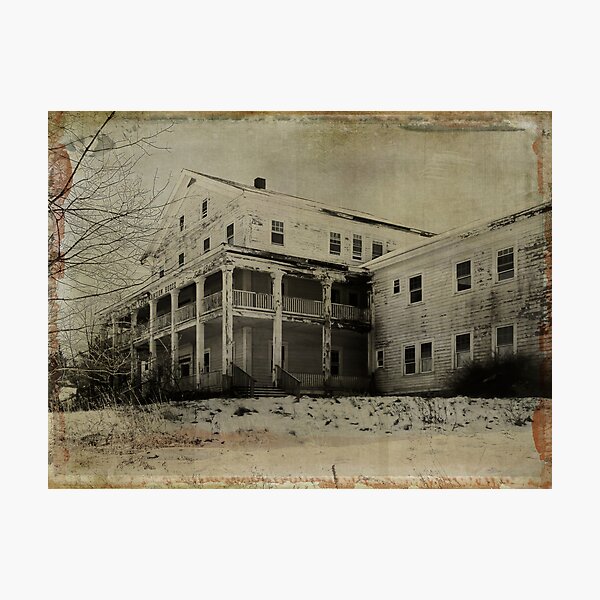 "White Lake Mansion House" Photographic Print for Sale by PineSinger