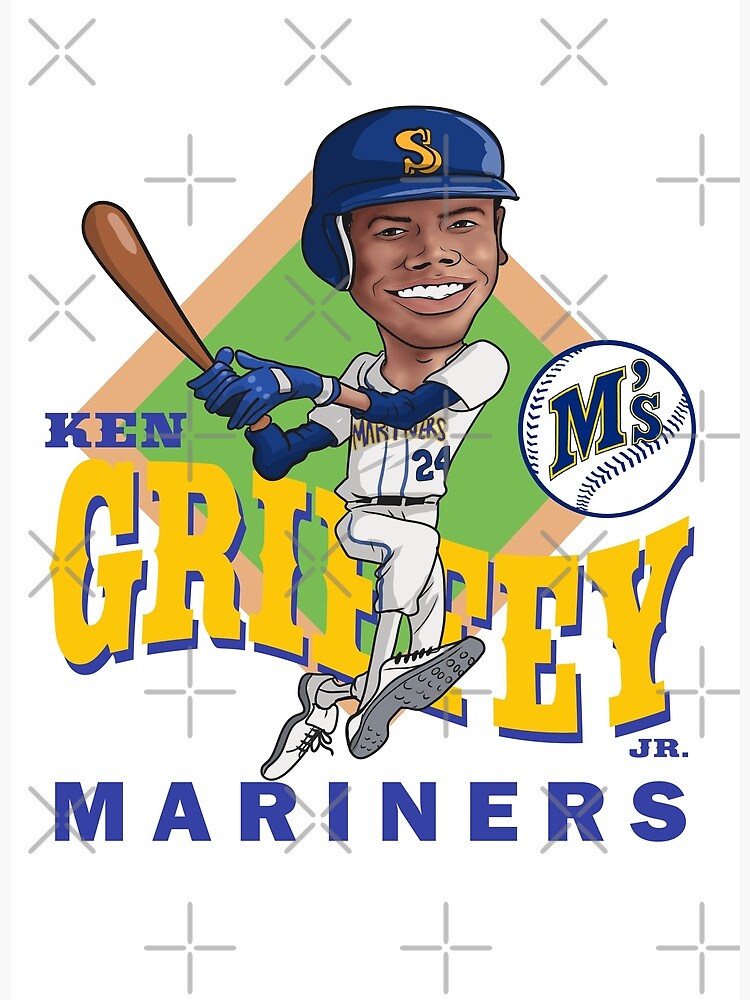 KEN GRIFFEY JR VINTAGE Poster for Sale by romboshirt