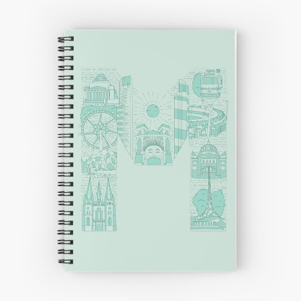 Item preview, M is for Melbourne - Teal designed and sold by CarleeJFerguson.