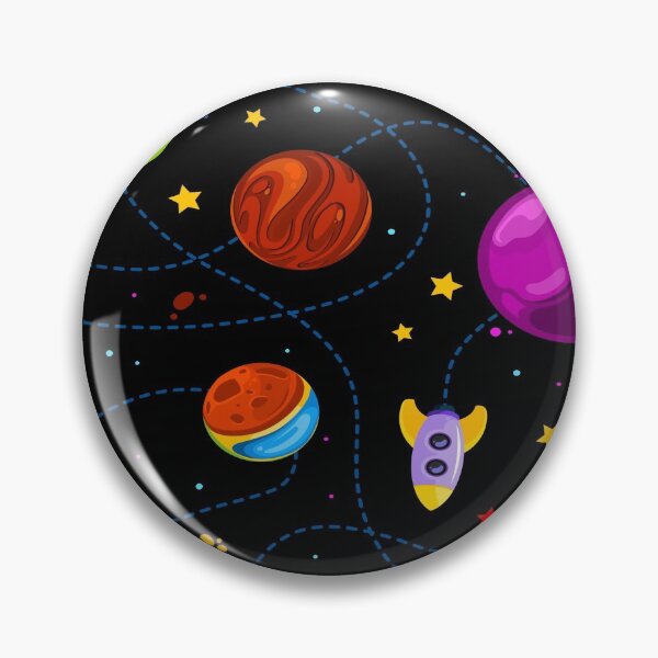 Item preview,  Cute Rockets Planets And Stars designed and sold by FotoArtist.