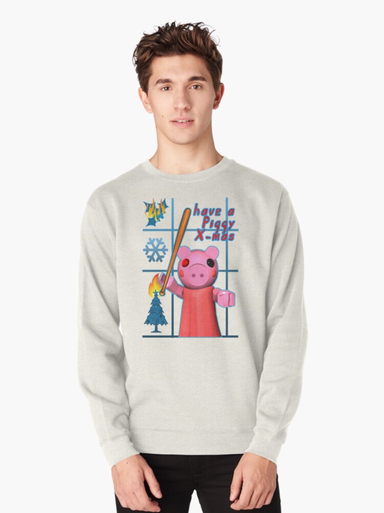 Piggy Roblox Christmas Gift Pullover Sweatshirt By Freedomcrew Redbubble - piggy roblox gifts merchandise redbubble