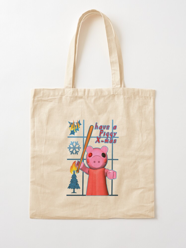 Piggy Roblox Christmas Gift Tote Bag By Freedomcrew Redbubble - 1997 roblox