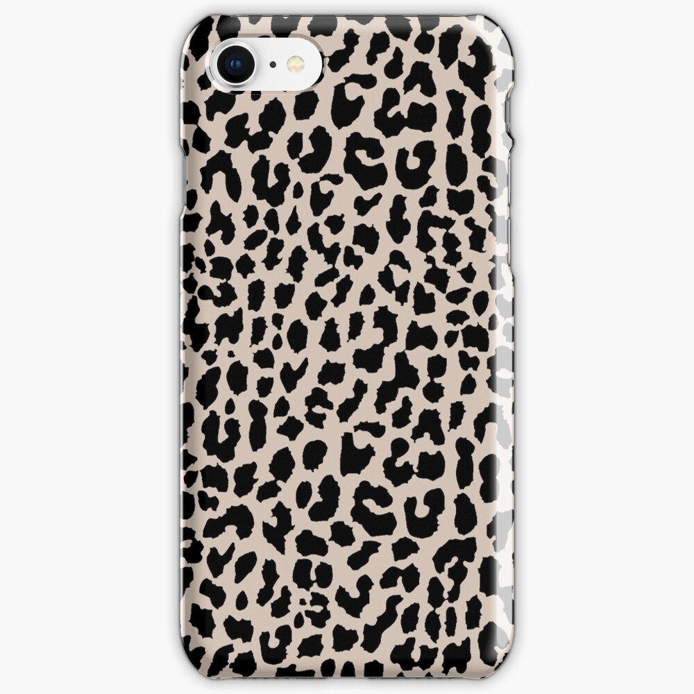 Tan Leopard iPhone Case & Cover
