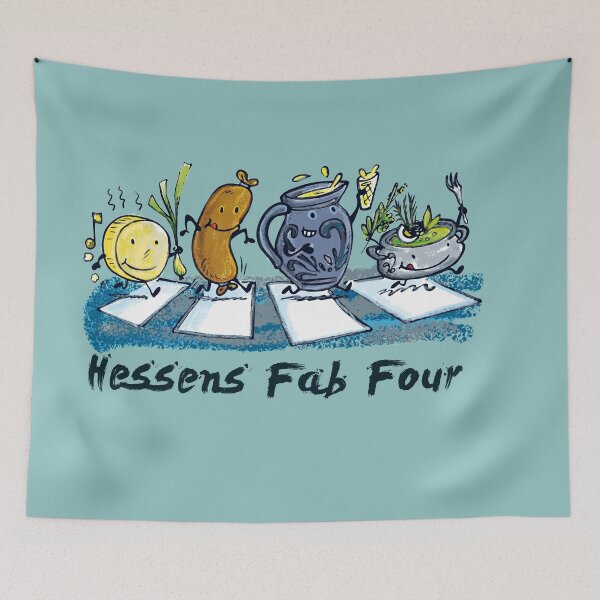 Item preview, Hessen's Fab Four designed and sold by rautie.
