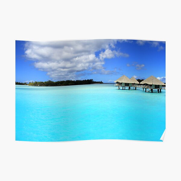 Blue Blue - Bora Bora Poster