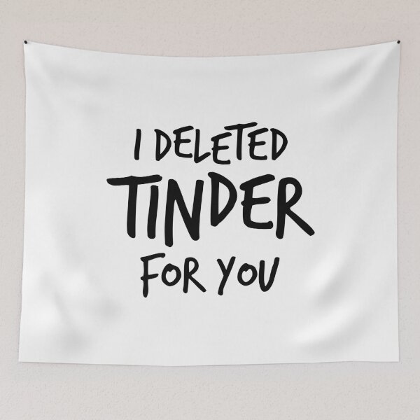 Item preview, I deleted Tinder For you - White Lie Party designed and sold by RicardoGomes.