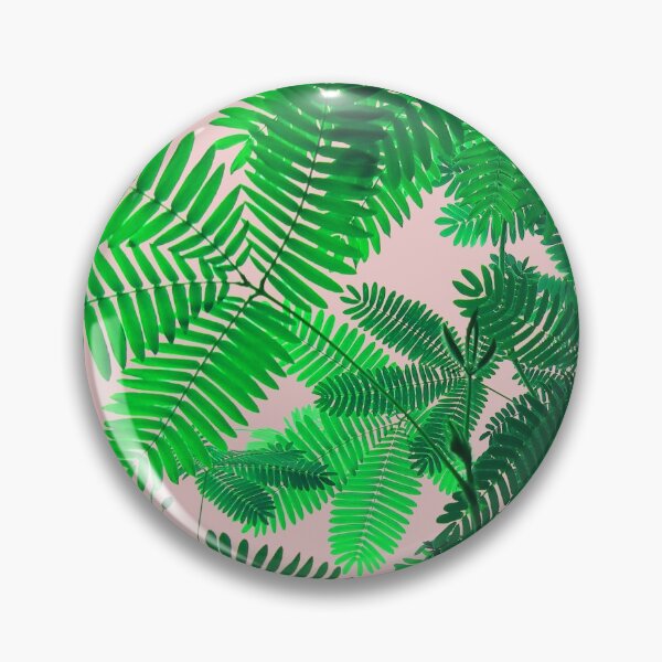 Aperçu de l'œuvre The Sensitive Plant Tropical Pastel Palm Rose créée et vendue par StudioKattix.