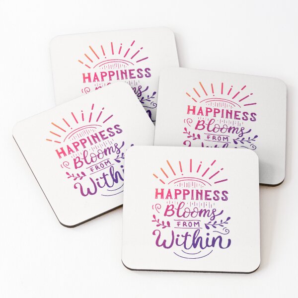 Item preview, happiness blooms from within designed and sold by Wizabi.