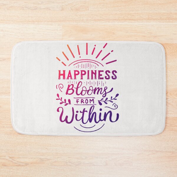 Item preview, happiness blooms from within designed and sold by Wizabi.