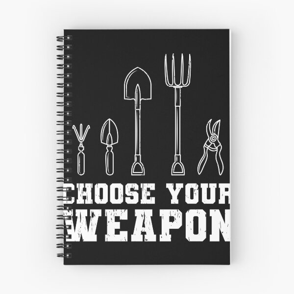Item preview, Choose Your Weapon Garden Gift designed and sold by DelightfulDude.