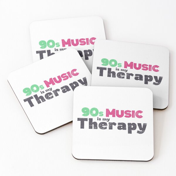 Item preview, 90s Music is my Therapy designed and sold by YCRDesign.