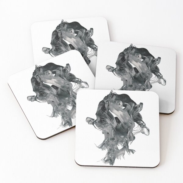 Item preview, Chaotic Lines #13 Monochrome Abstract Art designed and sold by chaoticlines.