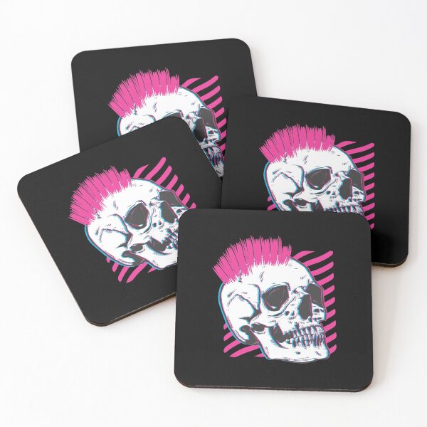 Item preview, Punk skull designed and sold by DerSenat.