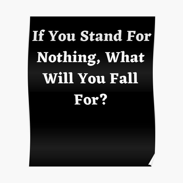 What Will You Fall For? Poster