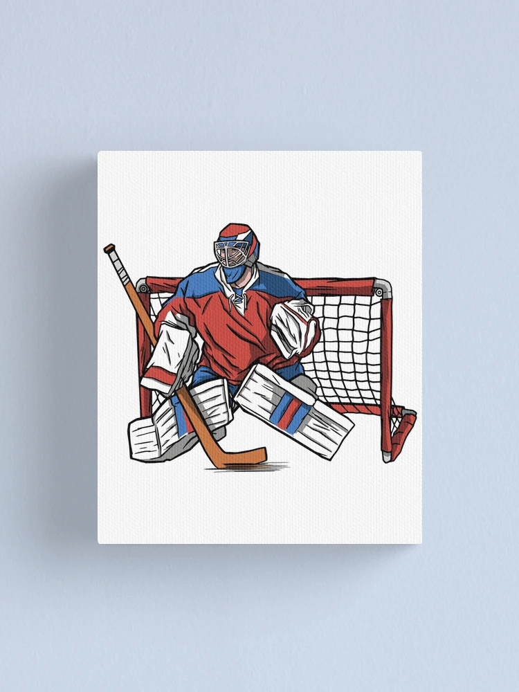 Beautiful American Pride Hockey Player Sport Usa Flag Goalie Hockey cool  Gift Throw Pillow by Zery Bart - Fine Art America