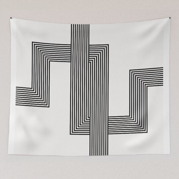 Item preview, Geometric Pattern - Criss Cross Stripe designed and sold by TheColourStudy.