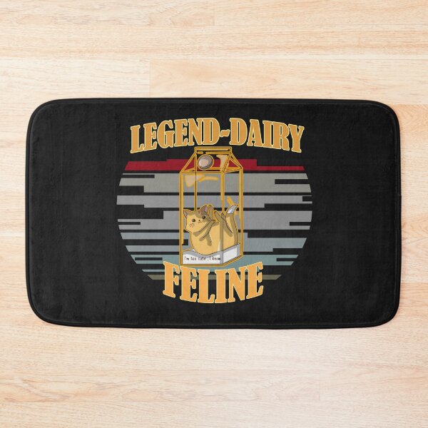 Item preview, The Legendary Cat- Legend- Dairy- Feline- Kawaii Kitten in Retro Colors designed and sold by EvaWolf.