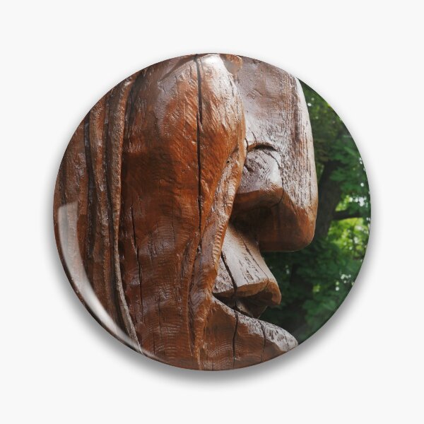 Item preview, Indian Head Wood Carving designed and sold by Adam Bykowski.