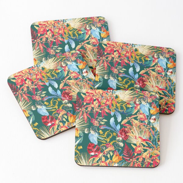 Item preview, Exotic Garden Multicolor designed and sold by Burcu Korkmazyurek.