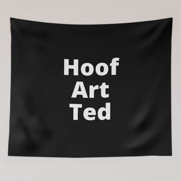 Item preview, hoof art ted funny design designed and sold by geepherder.