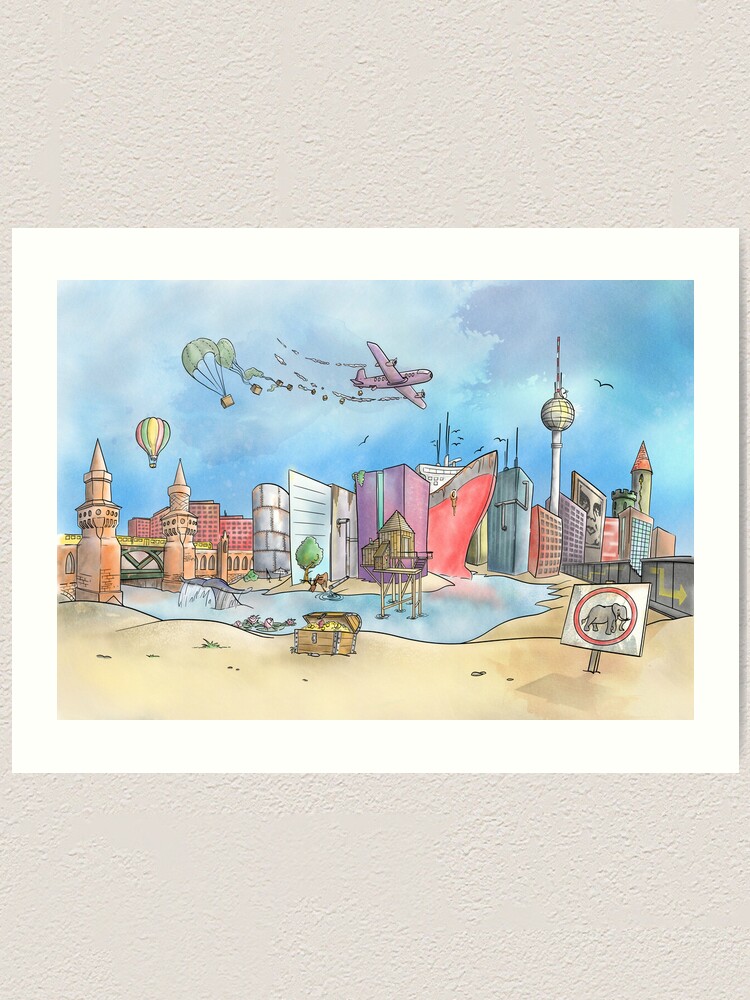 Thumbnail 1 von 3, Kunstdruck, Berlin designt und verkauft von moritzstork.