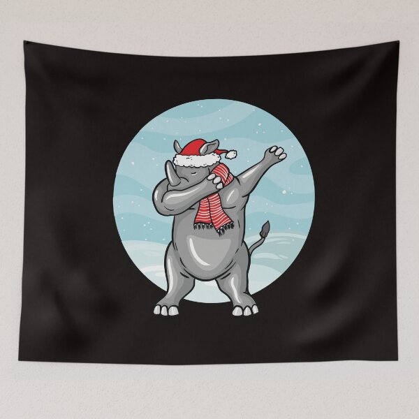 Item preview, Dabbing Christmas Rhino designed and sold by Whynot123.