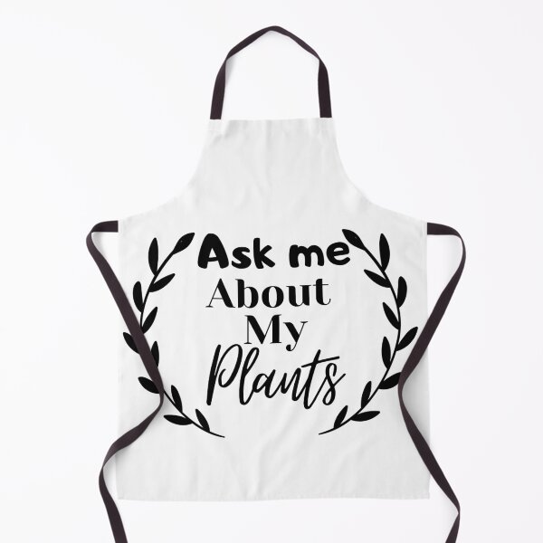Item preview, Ask me about my plants typography designed and sold by Aiolin.