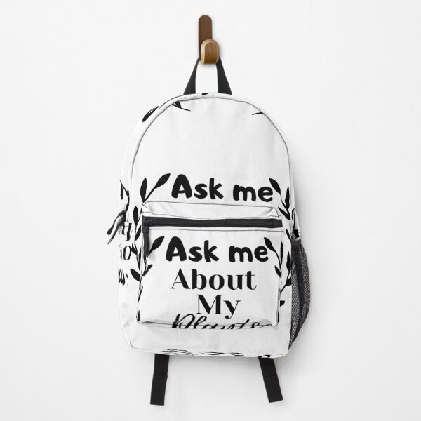 Item preview, Ask me about my plants typography designed and sold by Aiolin.