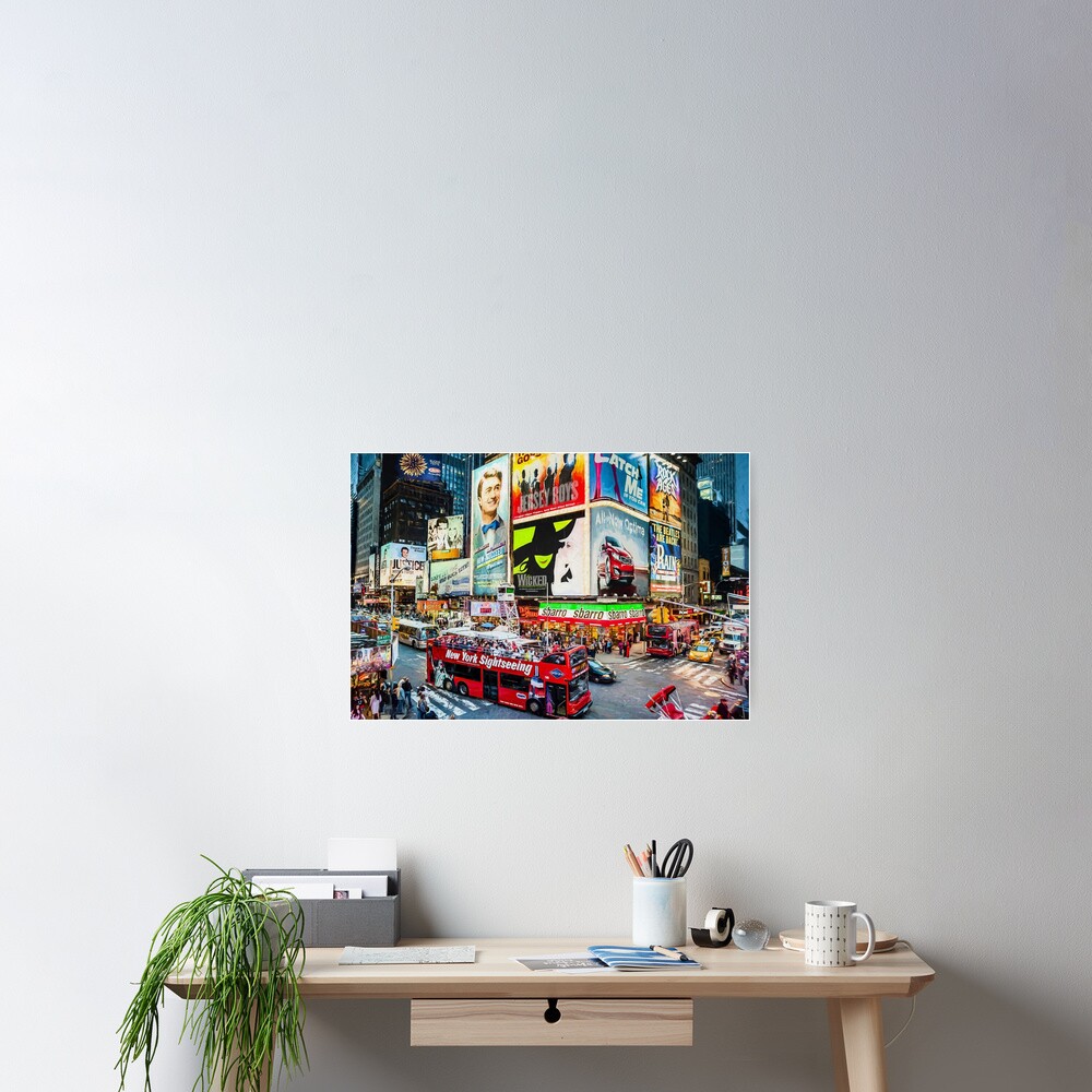 Times Square II (digitally remastered) Poster