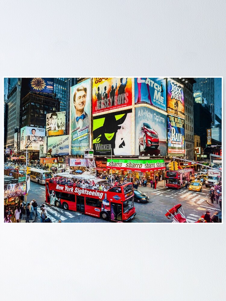 Alternate view of Times Square II (digitally remastered) Poster