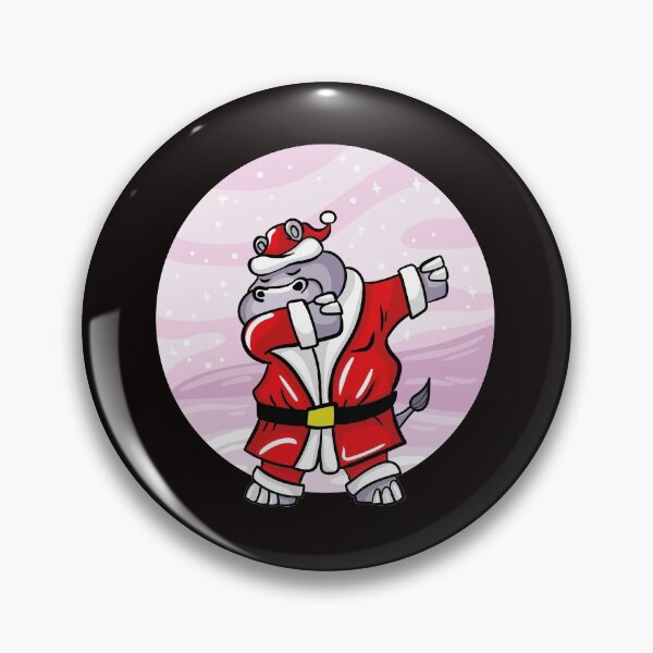 Item preview, Dabbing Christmas Hippo designed and sold by Whynot123.