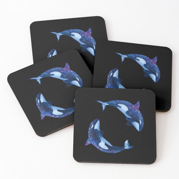 Artikelvorschau, Hydro Flask Aufkleber - Ozeanblau Orca / Killerwale Galaxie Weltraum | Stickerpaket Set entworfen und verkauft von Vane22april.