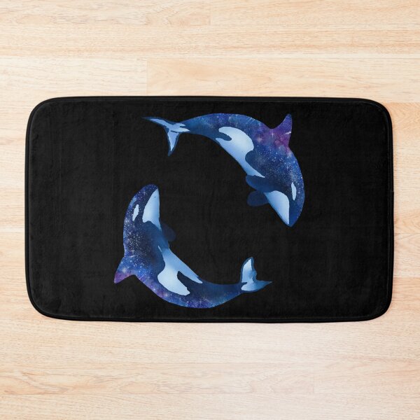 Item preview, Hydro Flask stickers - ocean blue orca / killer whales galaxy space | Sticker pack set designed and sold by Vane22april.