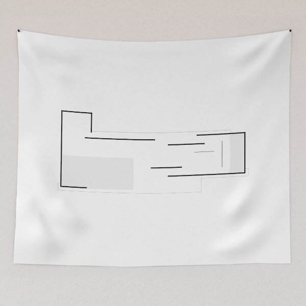 Item preview, Barcelona Pavilion Plan - Miss Van Der Rohe designed and sold by TinyTreeHugger.