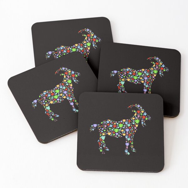 Item preview, Goat Hearts Silhouette designed and sold by Whynot123.